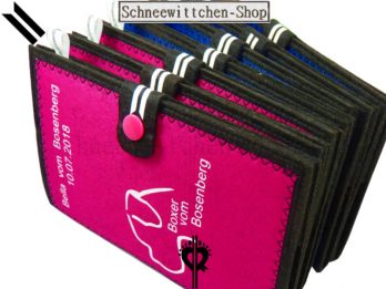 ZÜCHTER EU-Heimtierausweise für Boxer in pink | Hundepasshüllen mit ihrem ZÜCHTER LOGO