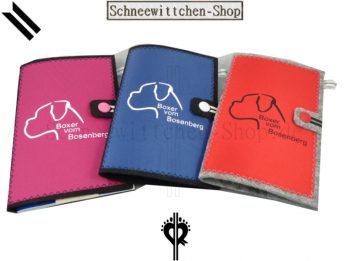ZÜCHTER EU-Heimtierausweise für Boxer in rot | Hundepasshüllen mit ihrem ZÜCHTER LOGO