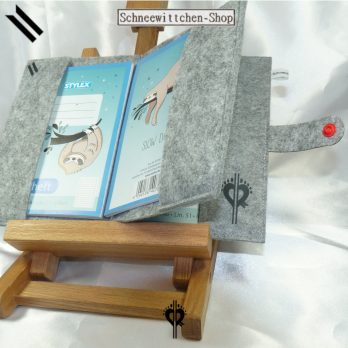 DRK Rettungshundestaffel XXL Hülle für das Dienstbuch und 3 EU-Heimtierausweise in hellbraun
