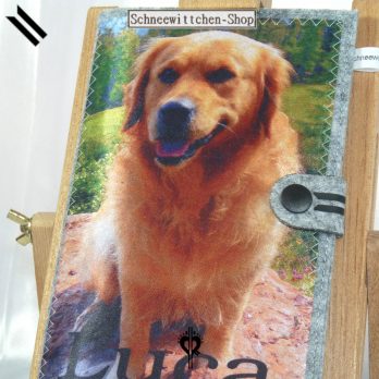 Labrador Retriever Echtbild Hundepass Hülle für den Impfpass