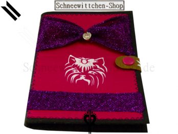 EU-Heimtierausweis | Pink Fliege | Leder