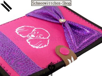 EU-Heimtierausweis | Pink Snake | Leder