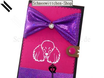 EU-Heimtierausweis | Pink Snake | Leder