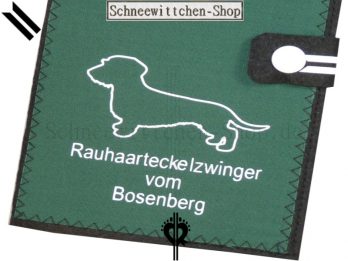Rauhaarteckel ZÜCHTER EU-Heimtierausweise Tierpasshülle  | Hundepasshüllen mit ihrem ZÜCHTER LOGO