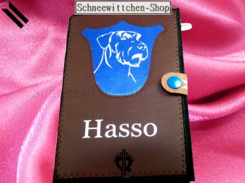 EU -Heimtierausweis | Riesenschnauzer Hasso | Leather Line
