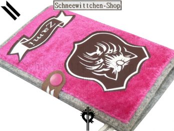 Yorkshire Terrier EU-Heimtierausweis Hundepasshülle | Tierpasshülle | Tierpersonalausweis | Zami | Leder